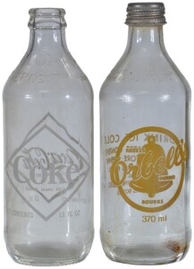 Ceramic Label - X2 - One Trippers - Coke and Orbell's