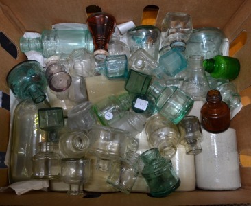 Box Lot - Glass and stone inks