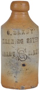 Ginger Beer B/T - G. Saxby, Manning River