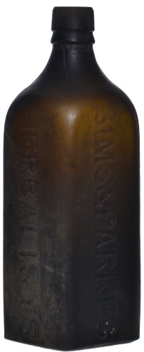 Sarsaparilla - Sims & Parkes Herbalist, Sydney N.S.W