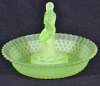 Uranium Glass -Float Bowl - Stump Lady - 2