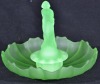 Uranium Glass - Float Bowl - Married set - 2