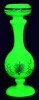 Uranium Glass - Victorina Glass - Round vase