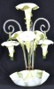 Uranium Glass - Victorian Glass - Epergne - 2