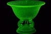 Uranium Glass - Household - Rose bowl