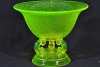Uranium Glass - Household - Rose bowl - 2