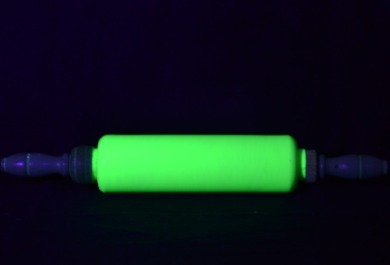 Uranium Glass - Household - Rolling Pin