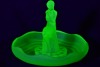 Uranium Glass -Float Bowl - Stump Lady