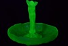 Uranium Glass - Float Bowl - Sophia