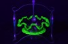 Uranium Glass - Edwardian Glass - Jam Pot