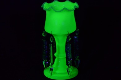 Uranium Glass - Victorian Glass - Lustre