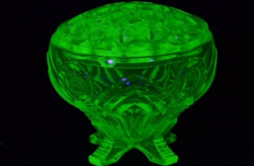 Uranium Glass - Household - Rose Bowl
