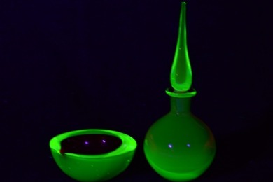 Art Glass - Murano - Perfume and Ashtray