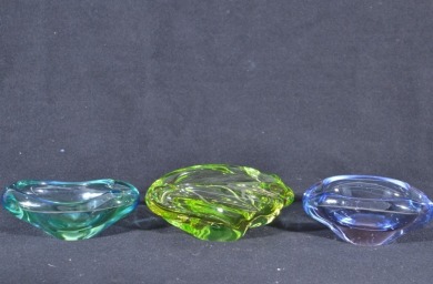 Uranium Glass - Murano - Ashtray