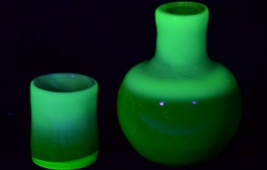 Uranium Glass - Gibson - Carafe