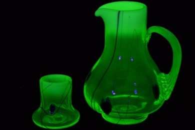 Uranium Glass - Gibson - Carafe