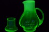 Uranium Glass - Gibson - Carafe