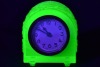 Uranium Glass - Art Deco - Beside Clock