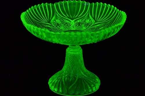 Uranium Glass - Household - Compote