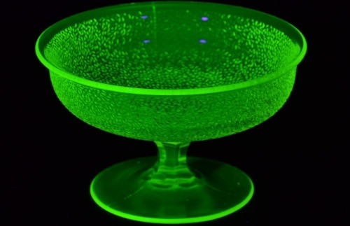 Uranium Glass - Household - Compote