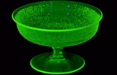 Uranium Glass - Household - Compote