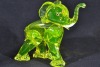 Uranium Glass - Seguso - Elephant Figurine - 2