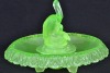 Uranium Glass - Depression Glass - Float Bowl - 2
