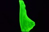 Uranium Glass - Desna - Lady figurine
