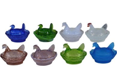 Boyd Glass- Salt Salver X 8