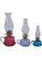 Kerosene Lamp -Finger Lamps x 3