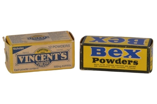 Household - Bex and Vincents powders boxes