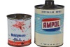 Garagenalia - Tins x2 - Ampol and Mobiloil