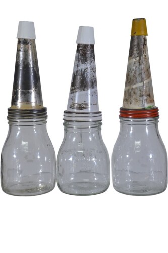 Garagenalia - Oil Bottles x 3