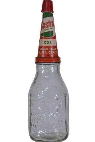 Garagenalia - Oil Bottle - 1 Quart Castrol