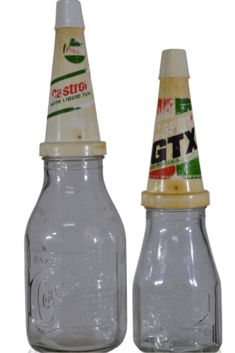 Garagenalia - Oil bottles - Castrol x 2