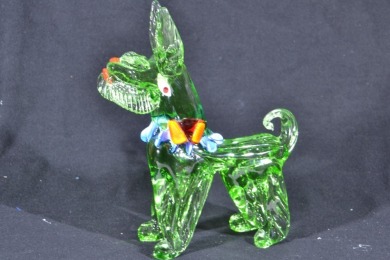 Art Glass - Murano style - Scotty Dog