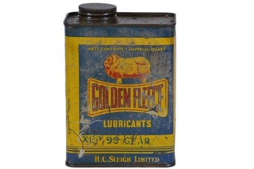 Garagenalia - 1 quart tin - Golden Fleece