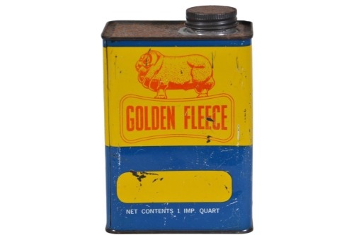 Garagenalia - 1 quart tin - Golden Fleece