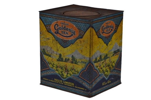 Tin - Inglis Goldenia Tea 6lb.