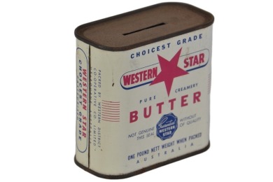 Money Box - Western Star Butter 1lb.