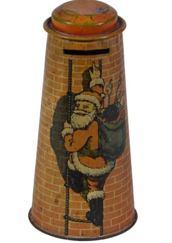 Money Box - Santa on the Chimney