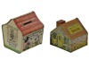 Money Boxes x2 - Three Little Pigs & The Savings Bank of South Australia