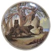 Pot Lid - Bear's Grease - 'Bears On Rock'