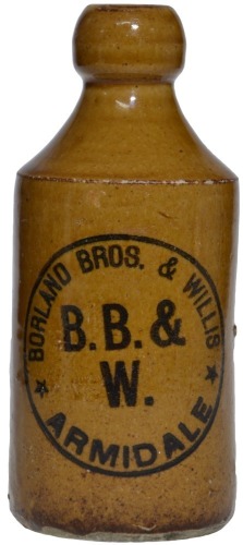 Ginger Beer - Borland Bros. & Willis, Armidale