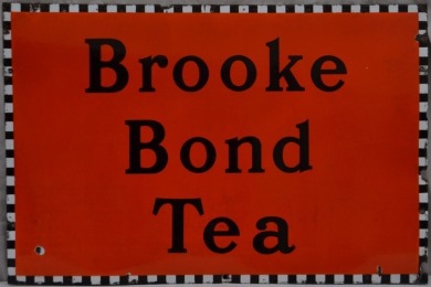 Enamel Sign - Brooke Bond Tea