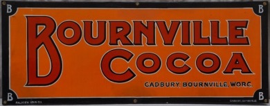 Enamel Sign - Bournville Cocoa