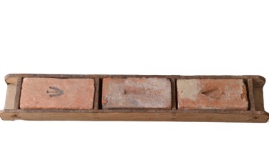 Colonial - Convict Bricks x 3 in original brick mould