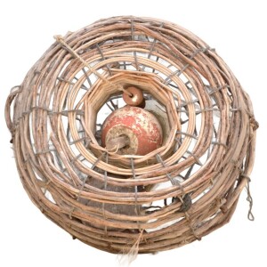 Nautical - Large handmade timber crab pot