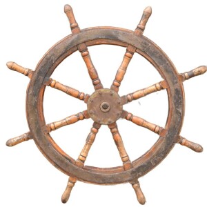 Nautical - Timber Ships Wheel