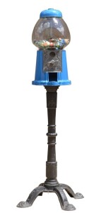 Milk Bar - Gumball machine - containing marbles